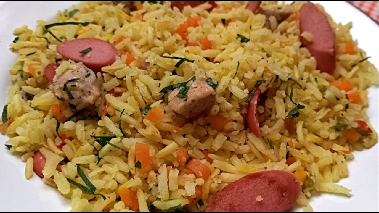 ARROZ A LA VALENCIANA BOLIVIANO