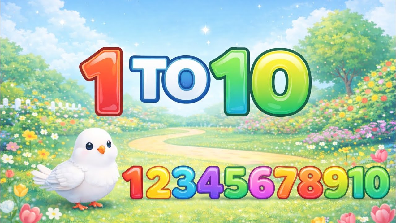 Counting 1 to 10 | Educational Videos for Kids