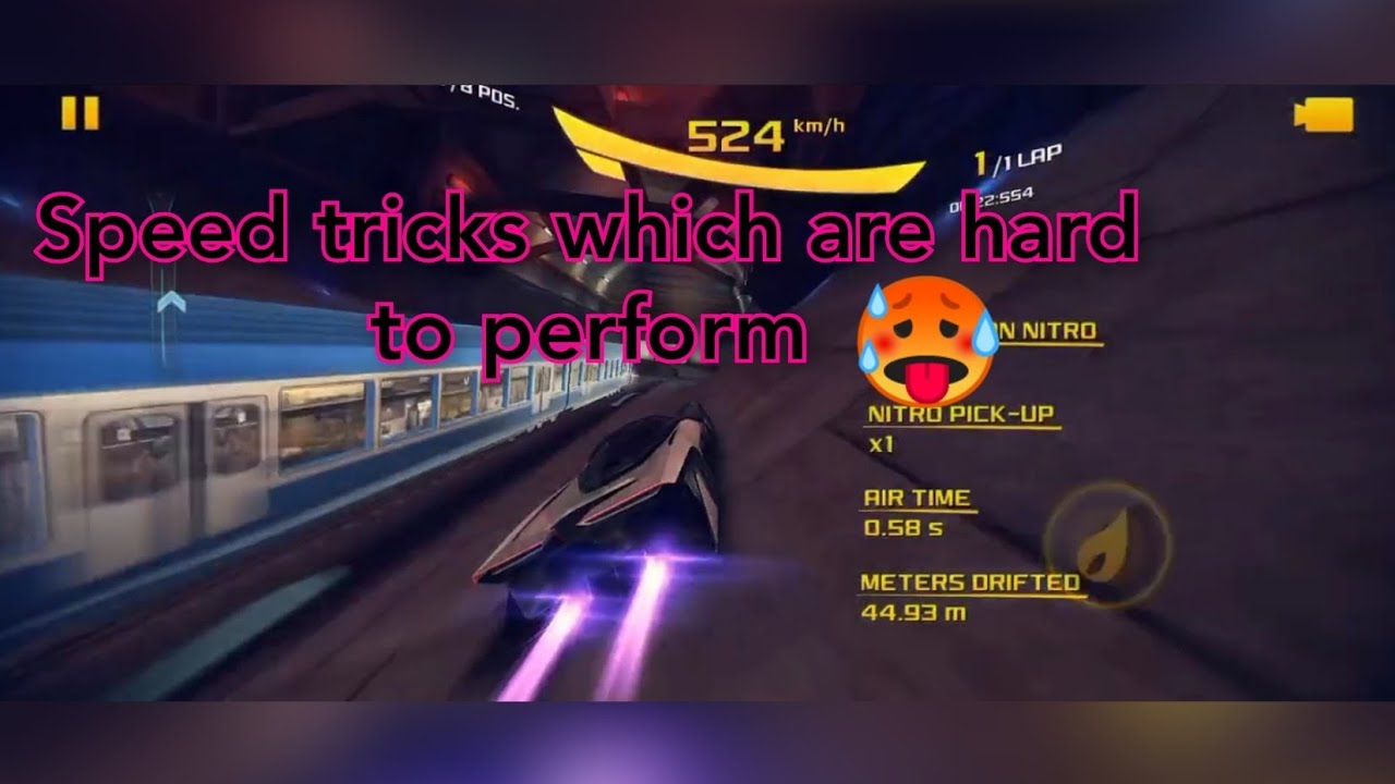 Asphalt 8 | Speed tricks which are hard to perform🥵