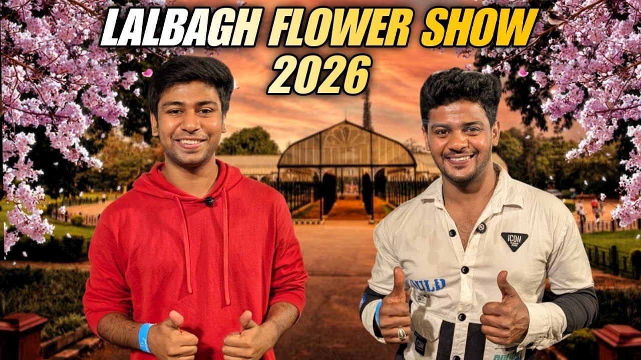 Bangalore Lalbagh  Flower Show 🤟🏻💖