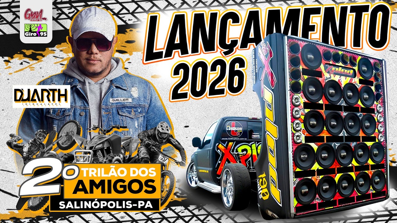 DANCE REMIX CD 2° TRILÃO DOS AMIGOS 2026 DJ DUARTH INIGUALÁVEL