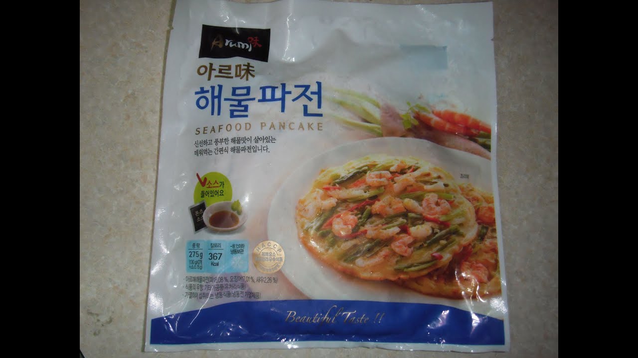 韓國Arumi味 手工海鮮煎餅 (附醬料)