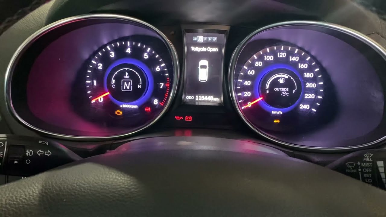 هونداي سنتافي مشكلة الجلنط الالكتروني فحص واصلاح hyundai santa fe 2015 ebp problem