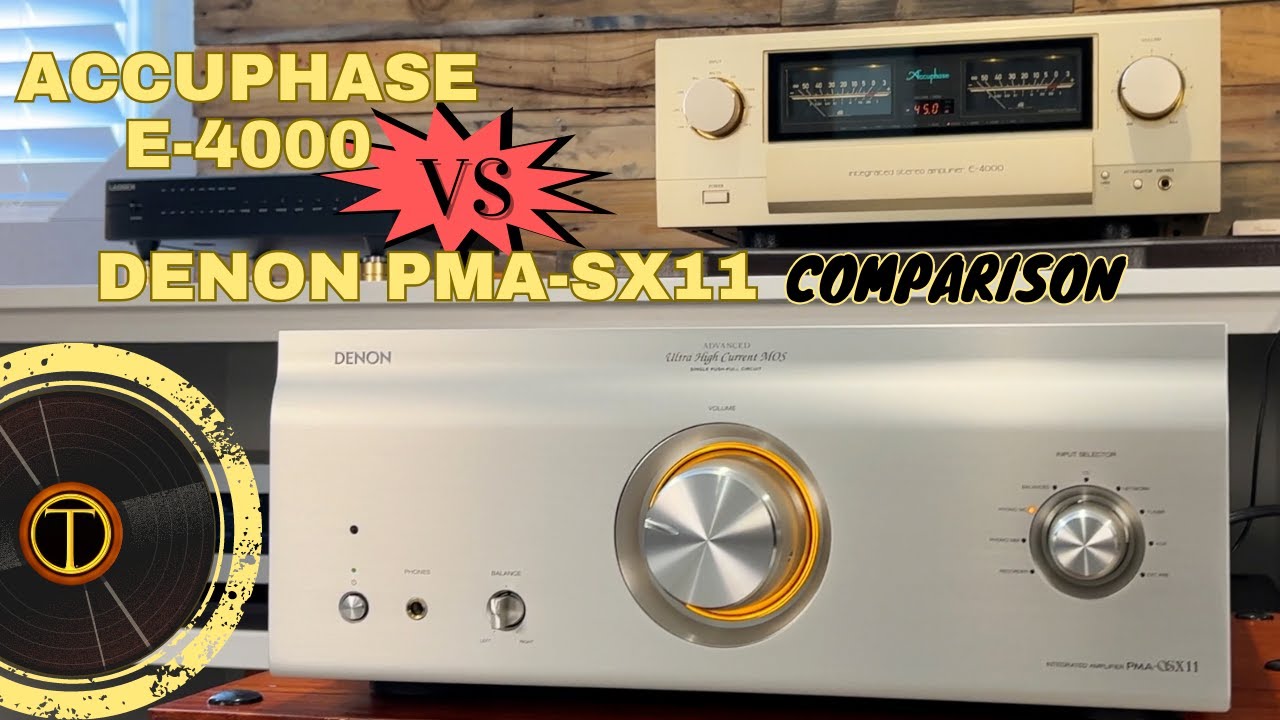 Accuphase E-4000 or Denon PMA-SX11? Comparing Two Great Integrated Amps