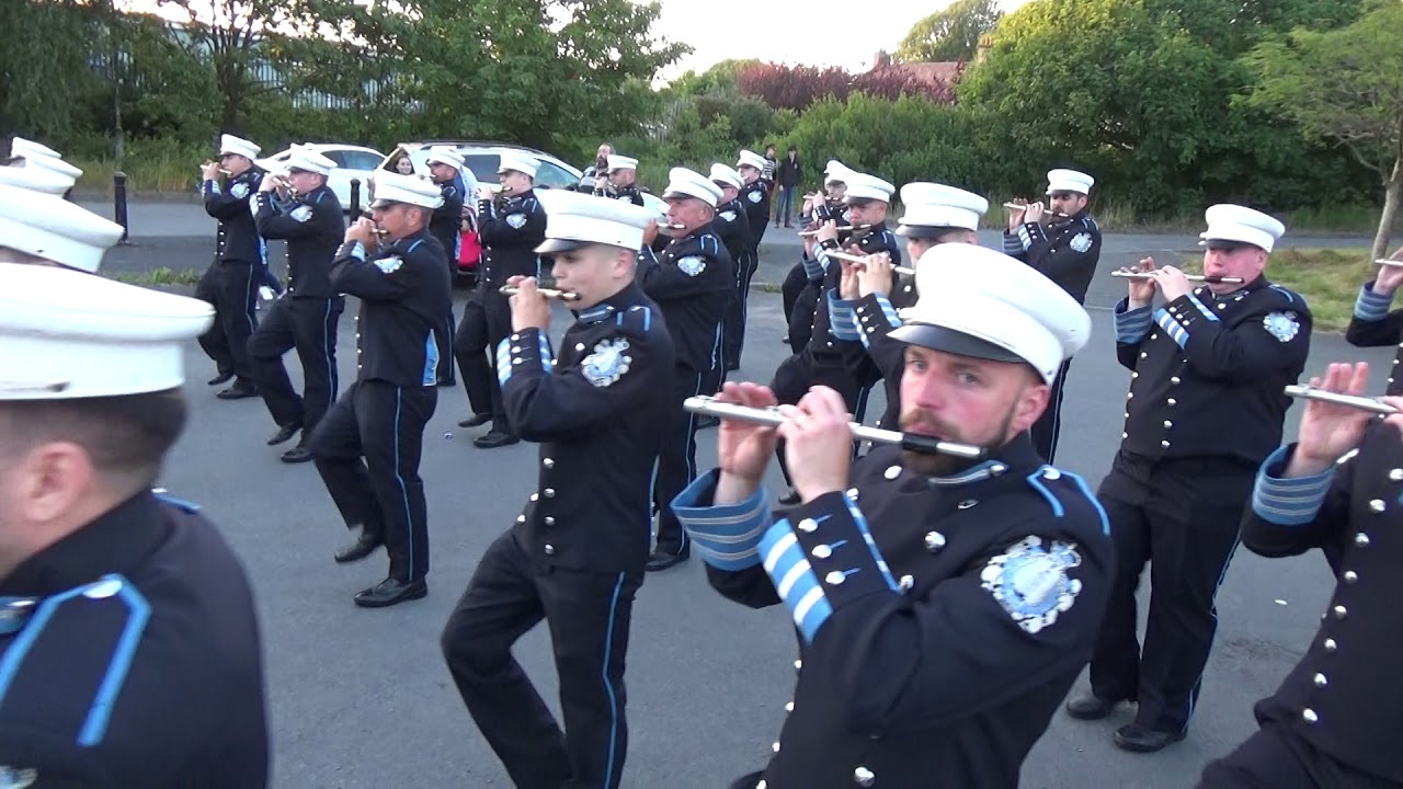 Donaghadee Fife & Drum FB (P3) @ Ballynahinch Protestant Boys Parade 22-6-2018