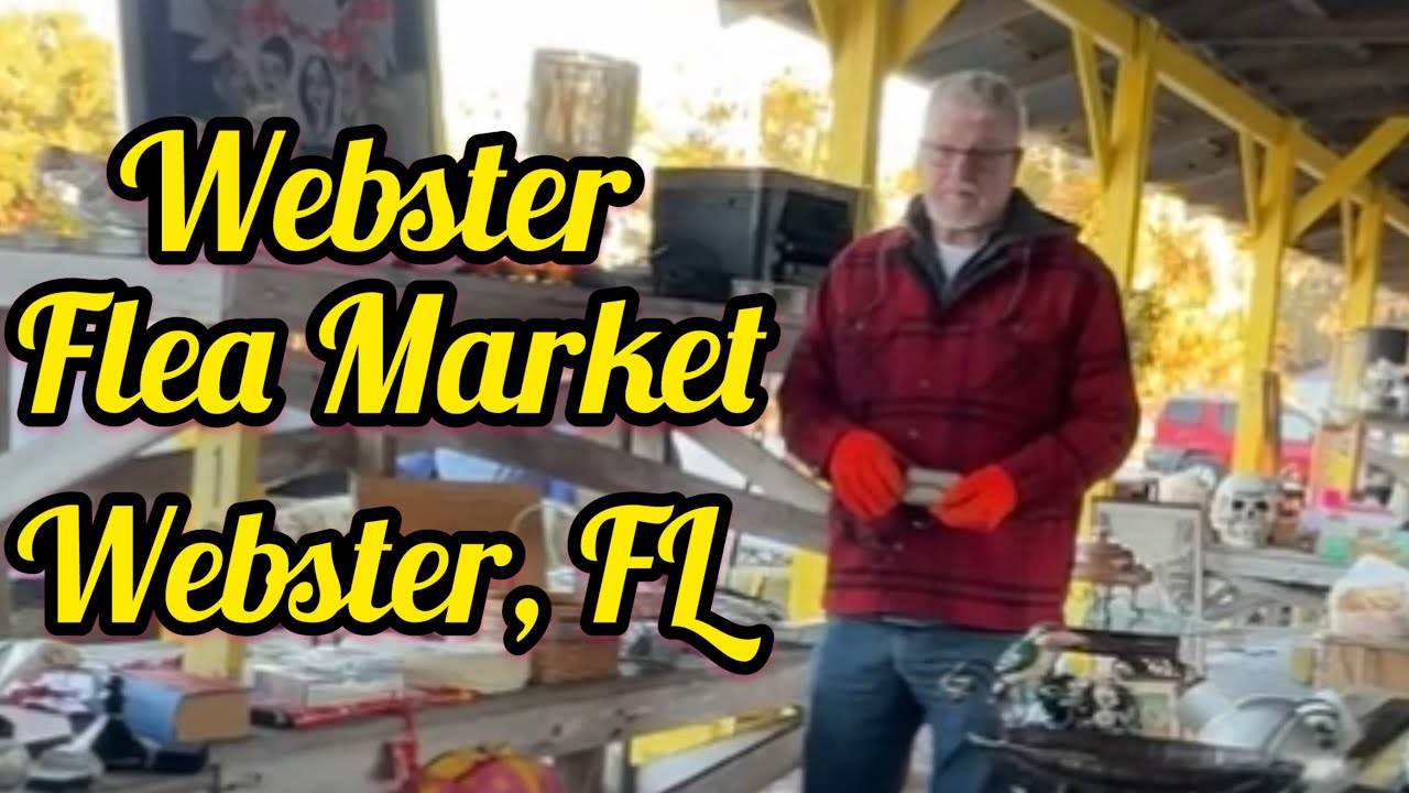 Annual Webster Flea Market Shopping Day In Webster, Florida! #Treasures #dealsonamazon 
