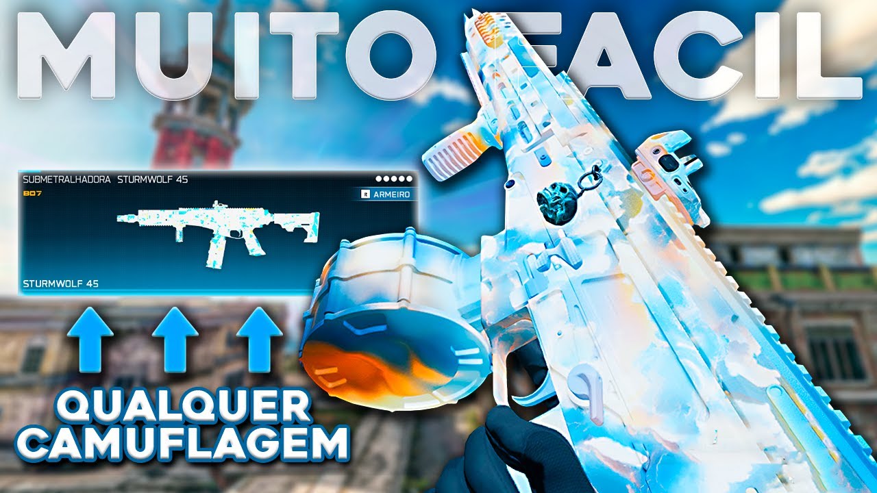 NOVO BUG de Camuflagens, Coloque QUALQUER Camuflagem nas Armas do BO7