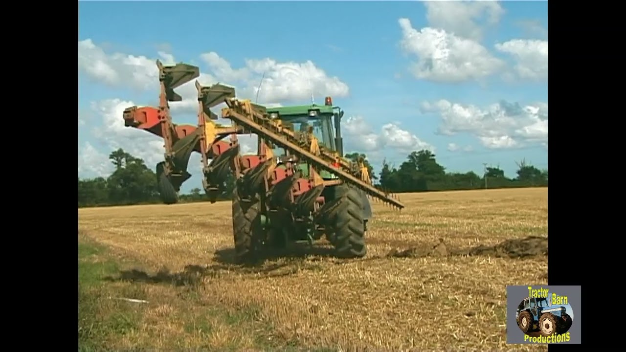 JOHN DEERE 8100, 6800 AND 4050 WORKING TOGETHER