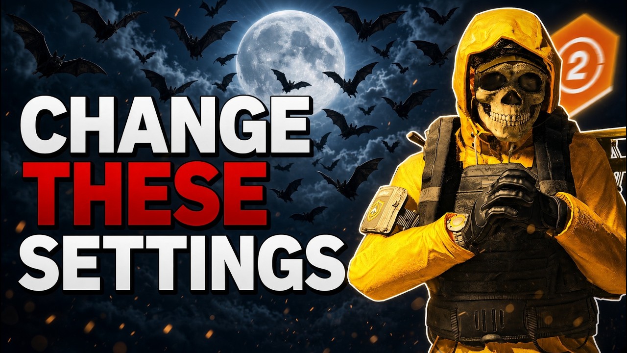 *CHANGE THESE SETTINGS NOW* The Division 2: BEST SETTINGS to use RIGHT NOW, Secret Options, & More!