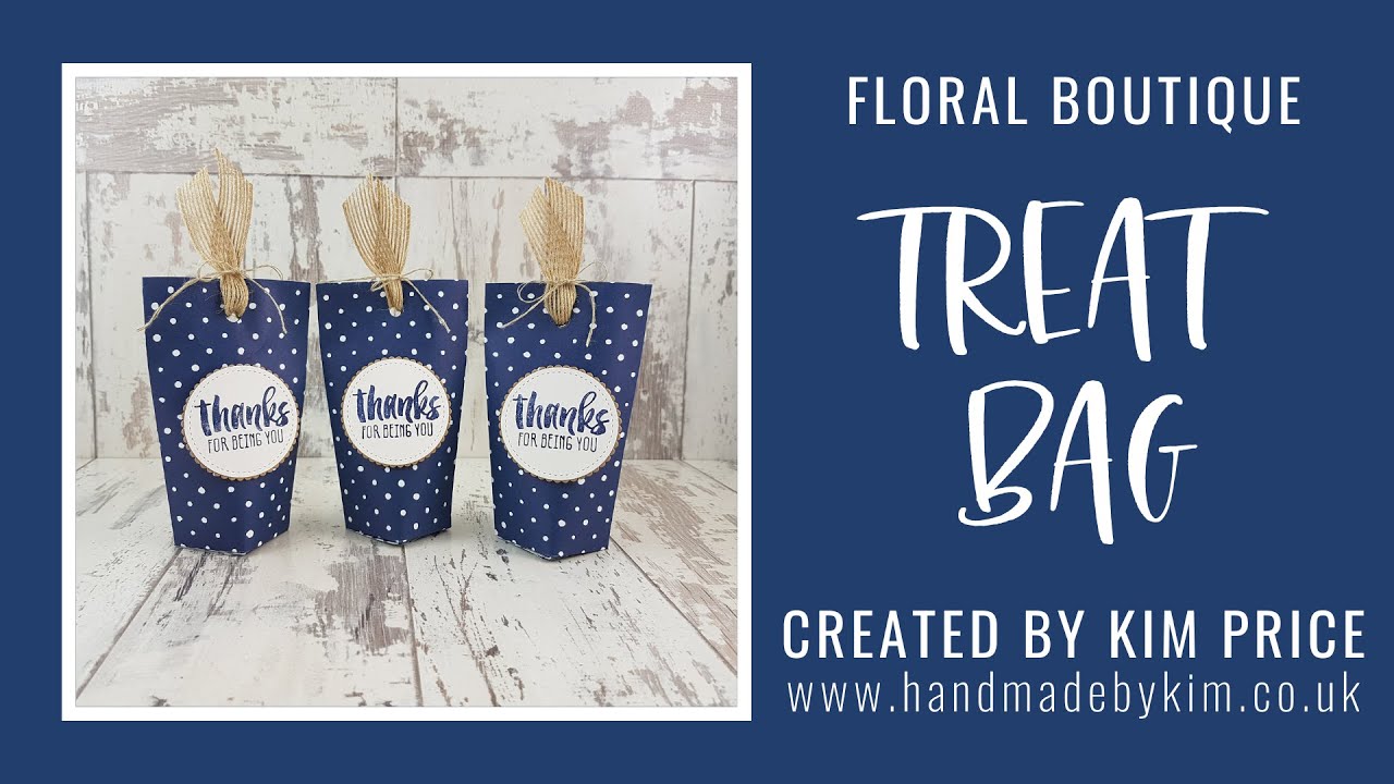 Stampin' Up! Treat Bag Video Tutorial using 6