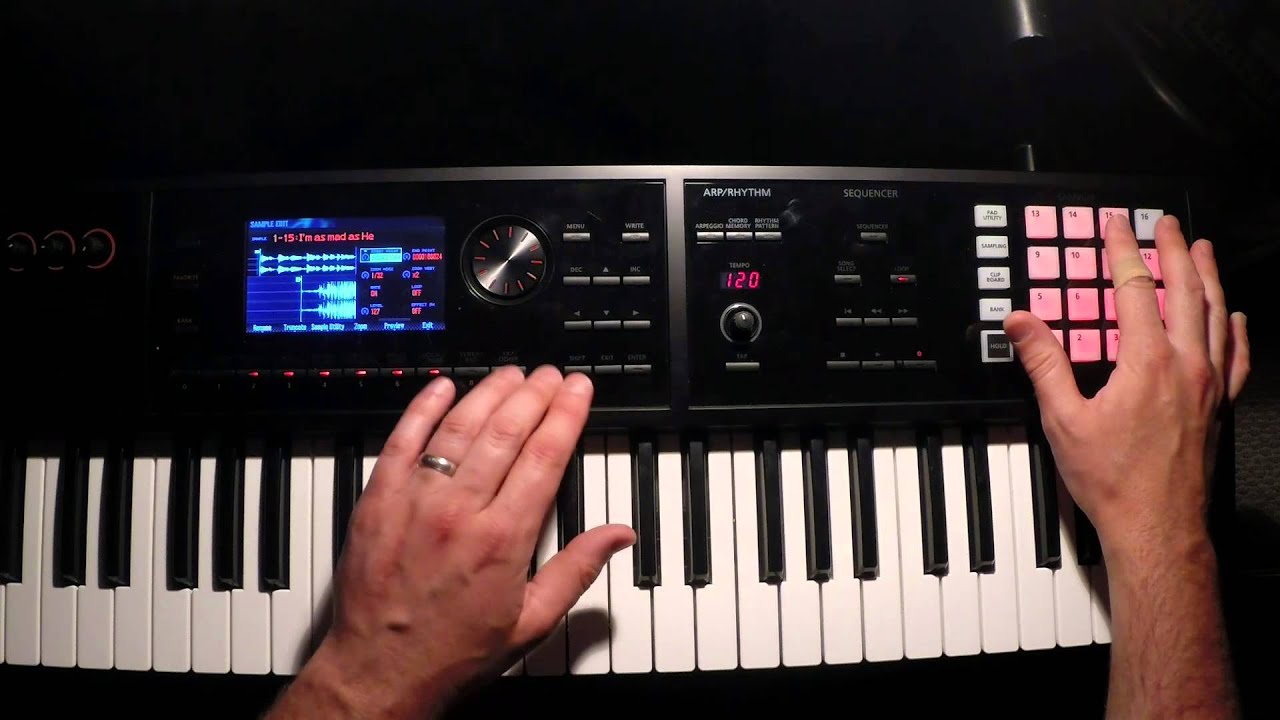 Roland FA06 Sample Edit Tutorial (FA06/FA08)