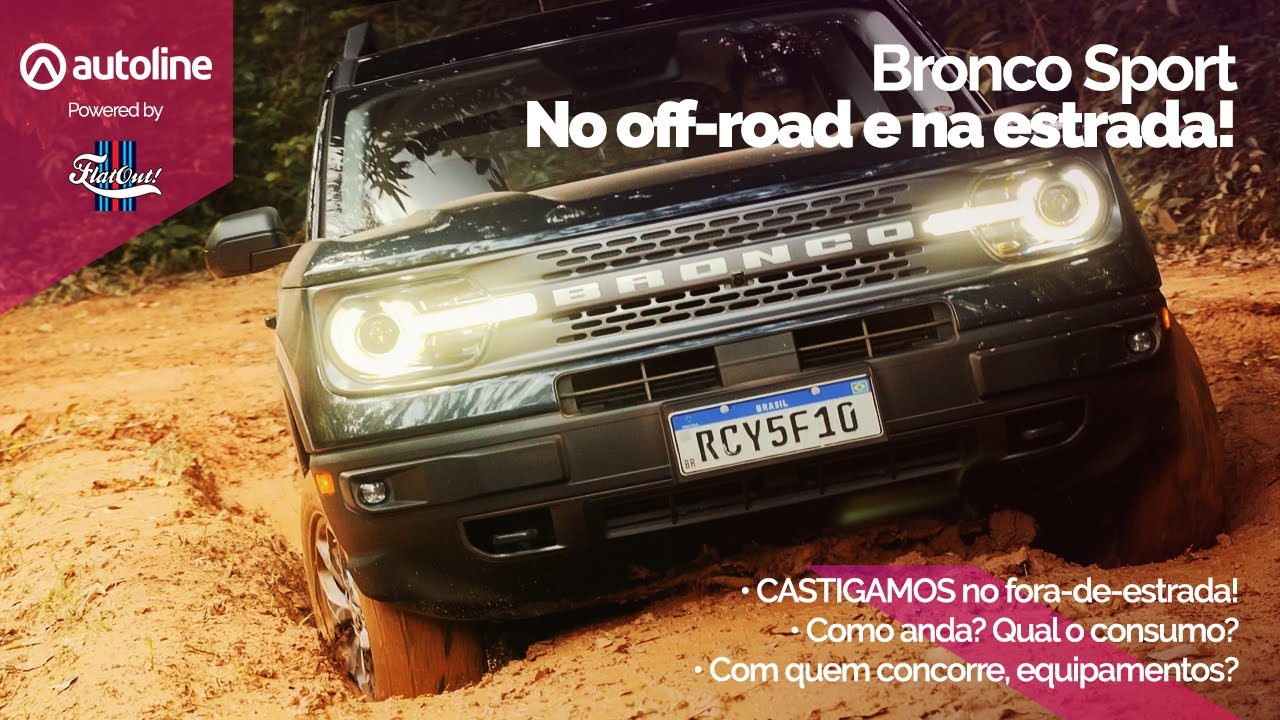BRONCO SPORT Wildtrack: castigamos pra valer no off-road e na estrada! Vale a pena pelo preço?