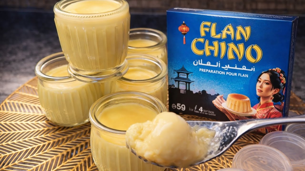 دروري تجربهم 📍 فلان 🍮أو تحلية سهلة  لذيذة انا متأكدة 👌غيحمقو عليه وليداتكم 