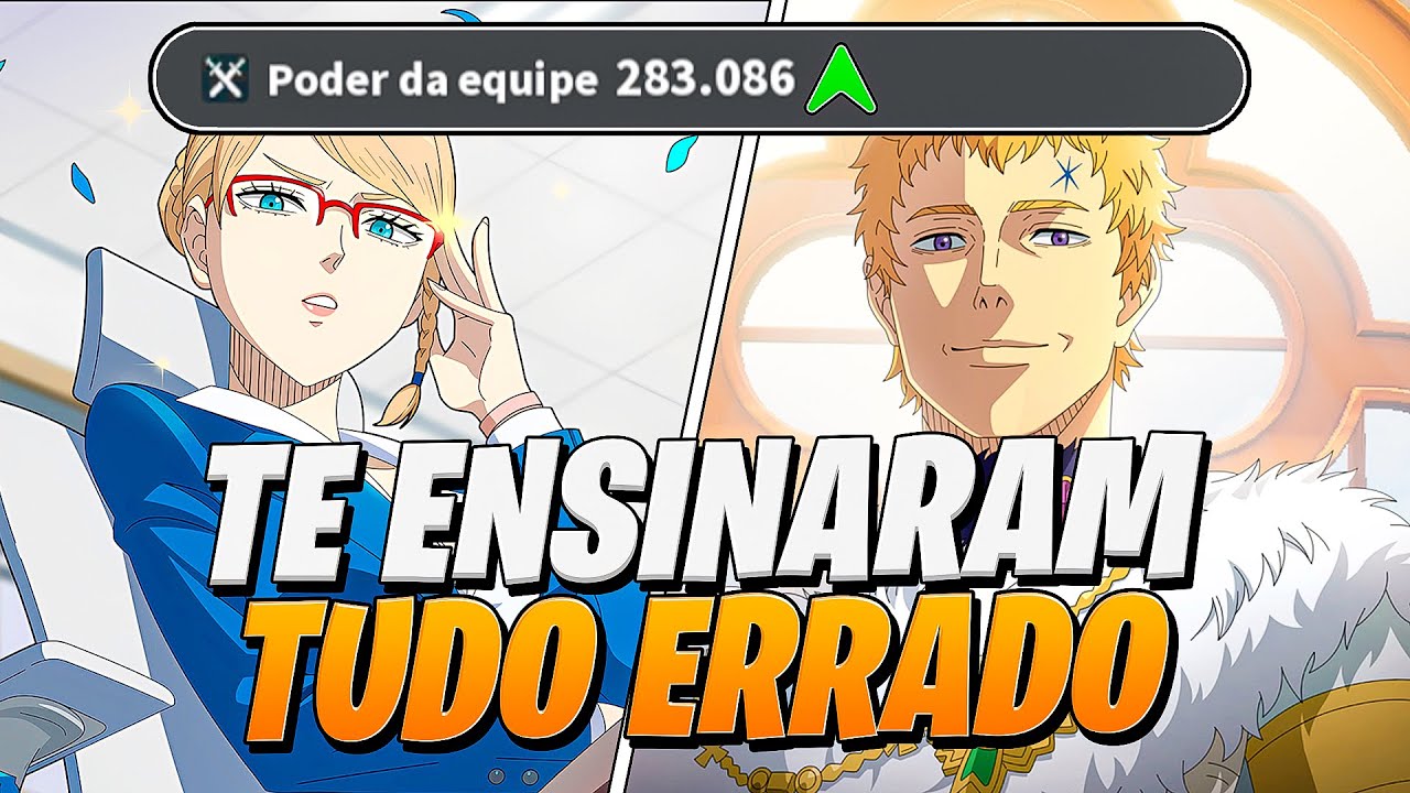 REVELEI OS SEGREDOS DO BLACK CLOVER MOBILE