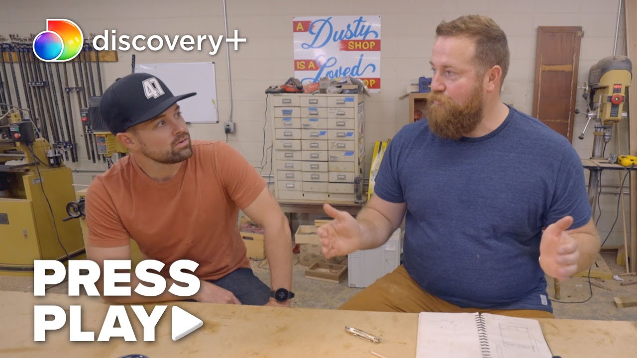 NASCAR Driver Ricky Stenhouse Jr. Races Down to Laurel | Home Town: Ben's Workshop | discovery+