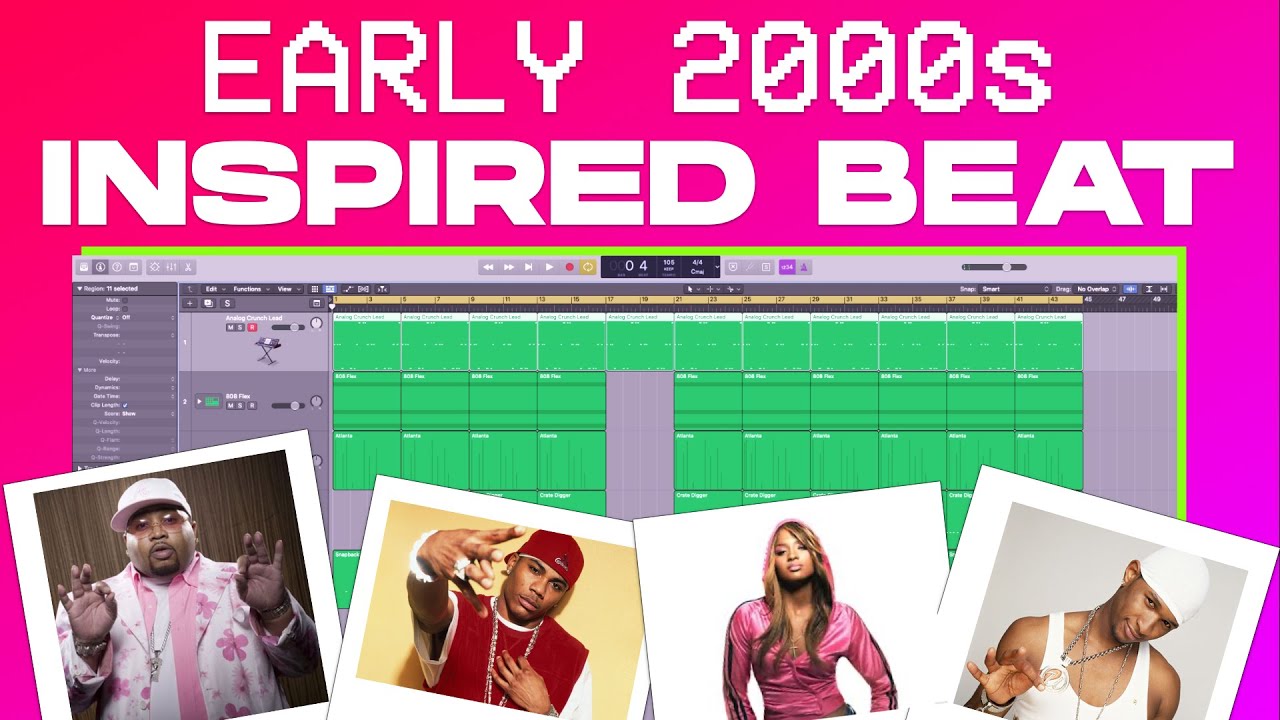 MAKING EARLY 2000s HIP HOP/POP BEATS: SIMPLE MELODIES ARE  🔑