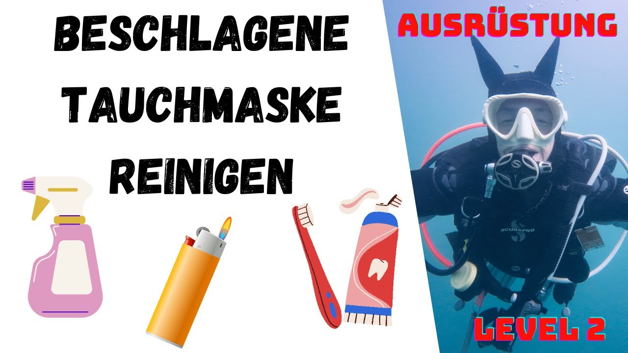 Beschlagene Tauchmaske - wie behandelt ihr das Glas