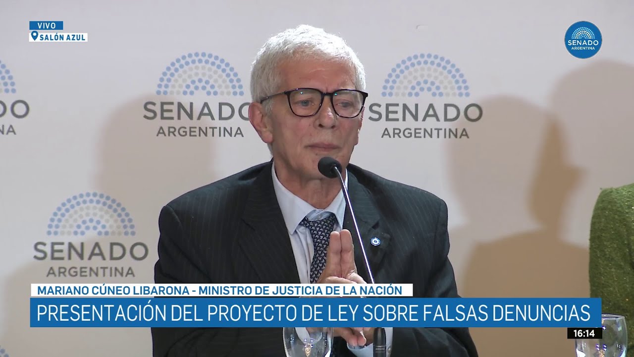 MARIANO CÚNEO LIBARONA  - JORNADA FALSAS DENUNCIAS 20-05-25