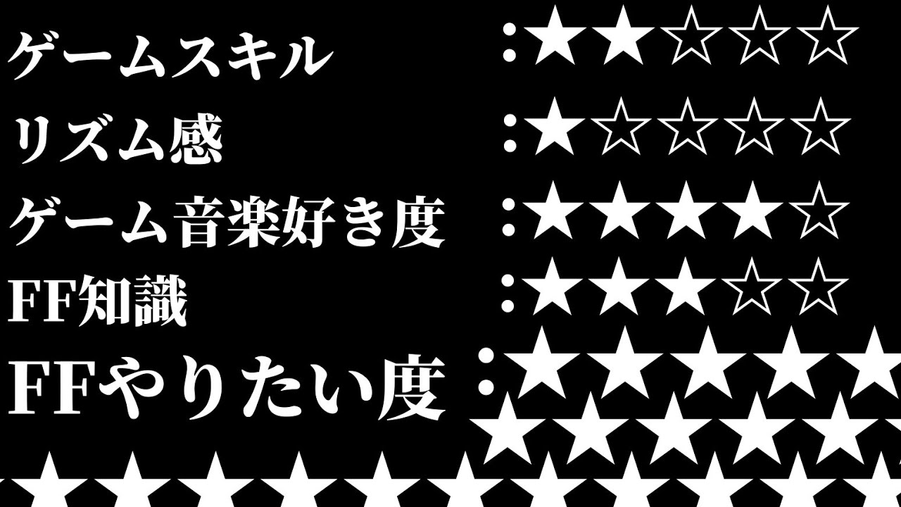 #1 音ゲー苦手でもFF好きならやったらんかい！！　FF2楽曲メイン［シアトリズムFBL］