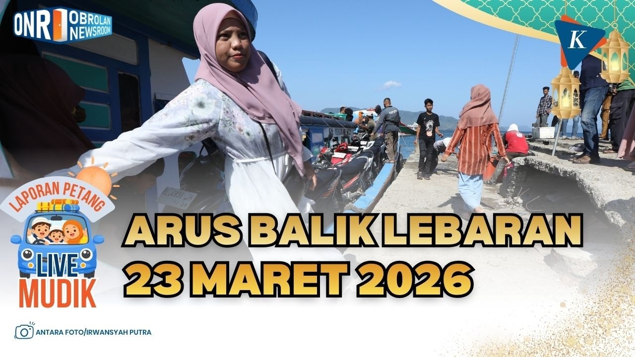 🔴 Situasi Arus Balik Lebaran 2026, 23 Maret [LIVE SORE]