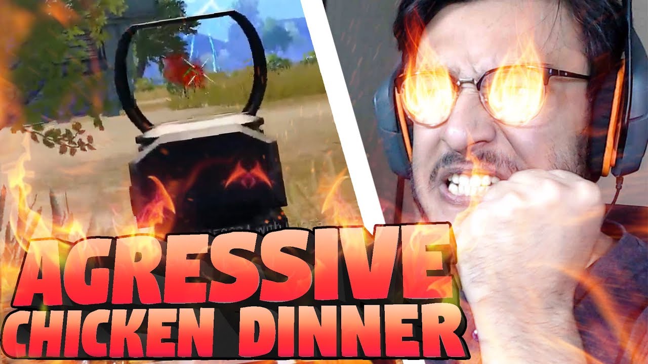 MOST AGGRESSIVE CHICKEN DINNER | PUBG MOBILE HIGHLIGHTS | RAWKNEE