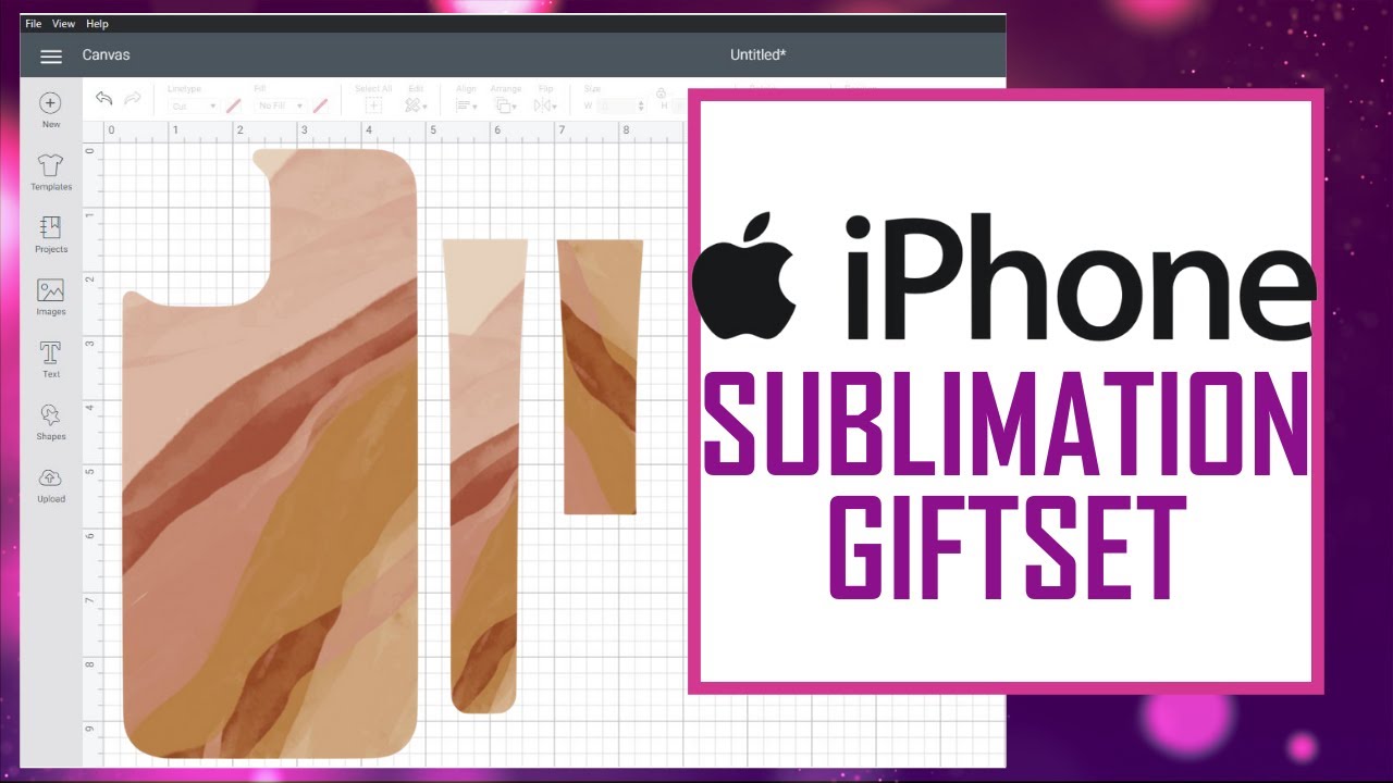 How To Make Sublimation iPhone Case and Apple Watch Band