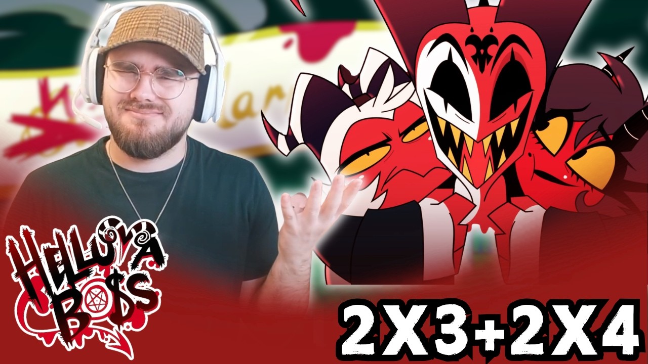 Mobsters and Assassins | Helluva Boss 2x3+2x4 REACTION