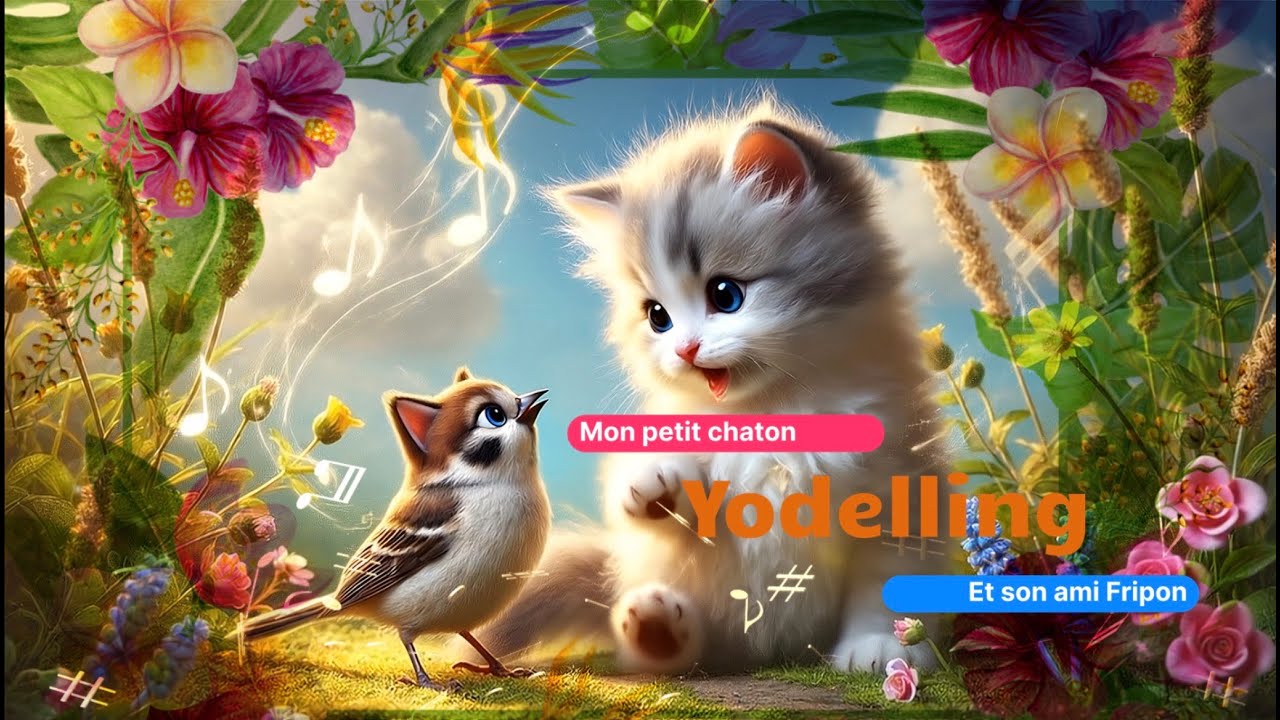Mon petit chaton et son ami / Shuffle country mignon avec paroles