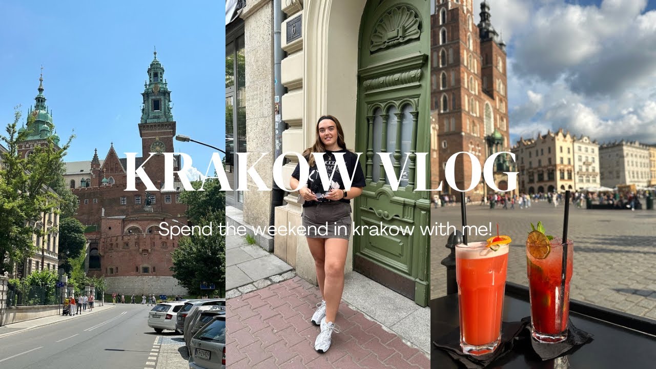KRAKOW VLOG! Spend a weekend in Krakow with me!