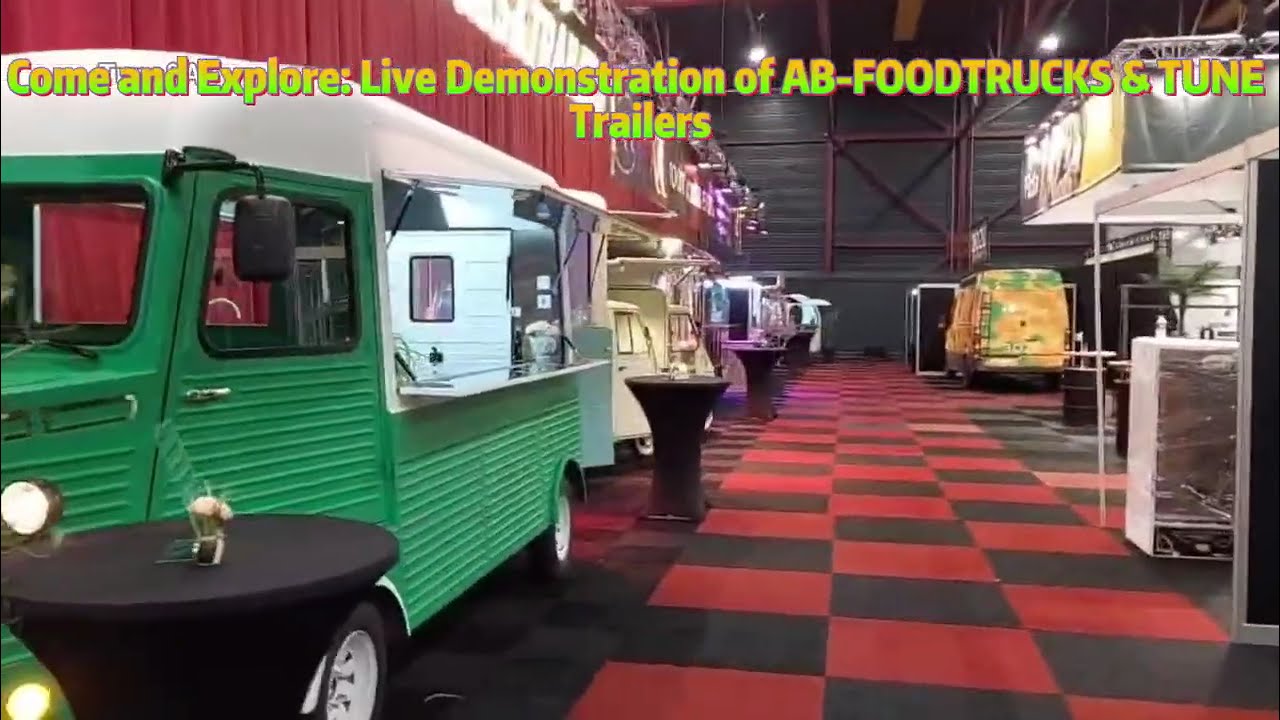 Expert Talk: Unpacking AB-FOODTRUCKS & TUNE’s Mobile Kitchen Design🍟🍟🍟