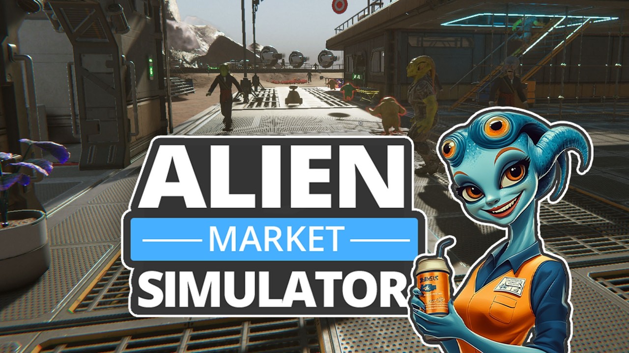 Alien Market Simulator - gameplay