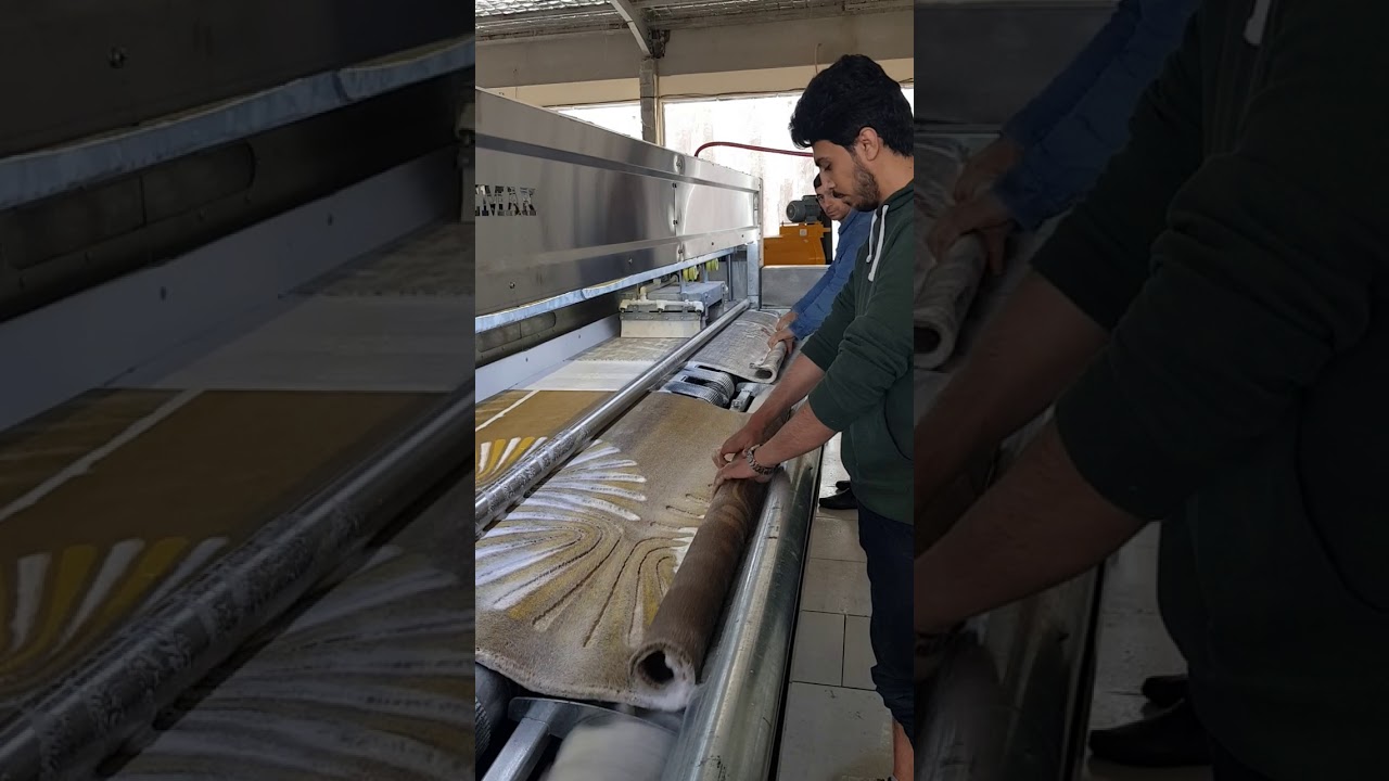 SUUDİ ARABİSTAN  HALI YIKAMA MAKİNALARI KOMPLE MAKİNALAR  fully automatic carpet washing machine