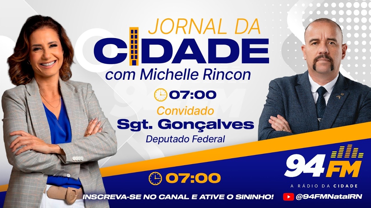 JORNAL DA CIDADE 24/02/2026 | ENTREVISTA COM O DEPUTADO FEDERAL SARGENTO GONÇALVES