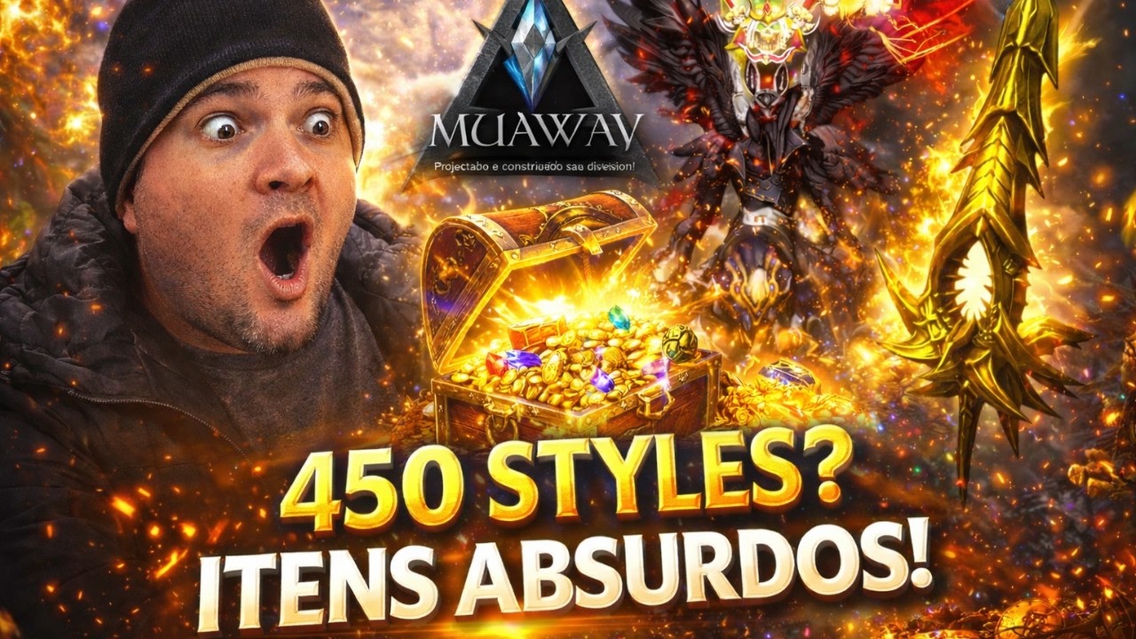 🚨450 STYLES ? VOCÊ NÃO VAI ACREDITAR NESSA CONTA RICA NO MUAWAY… 😱💎