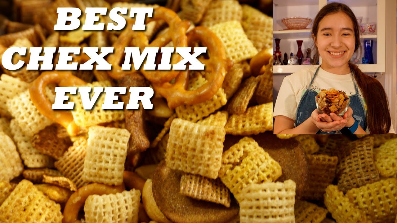 Super Yummy Homemade Chex Mix!! (Official Chex Mix recipe)