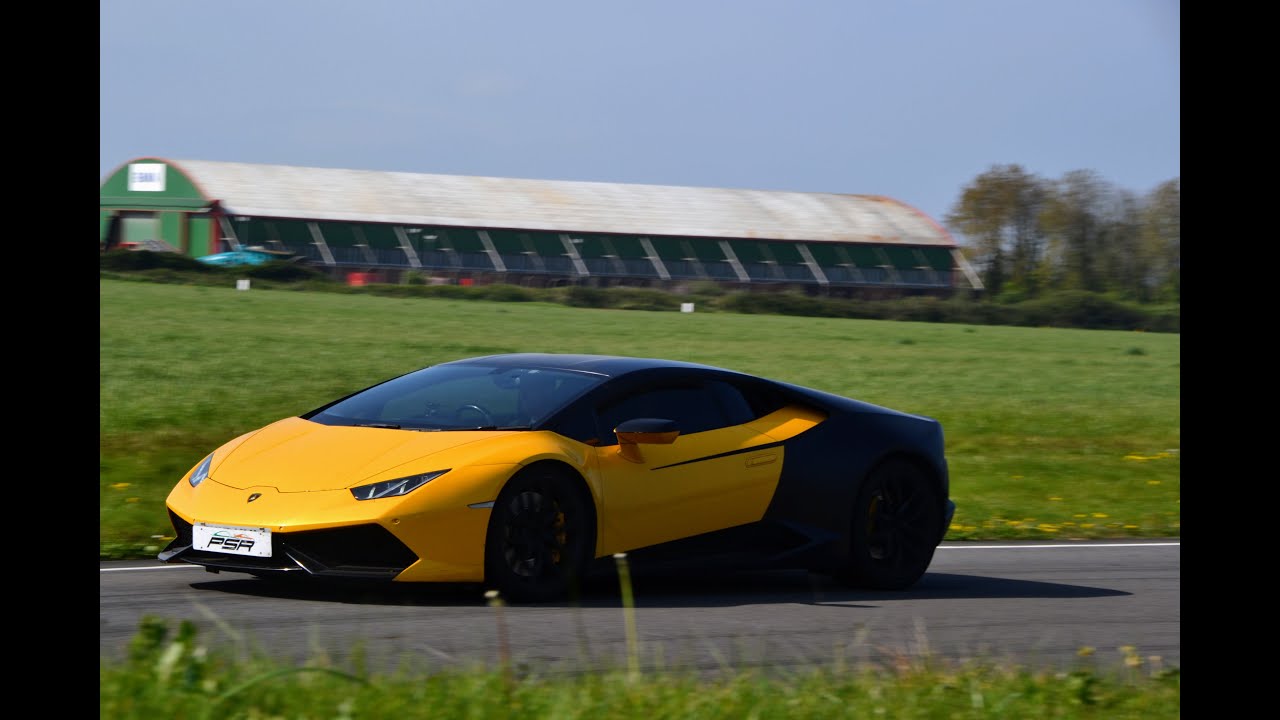 PSR Experience driving day at Llandow circuit. Lamborghini Huracan LP610-4