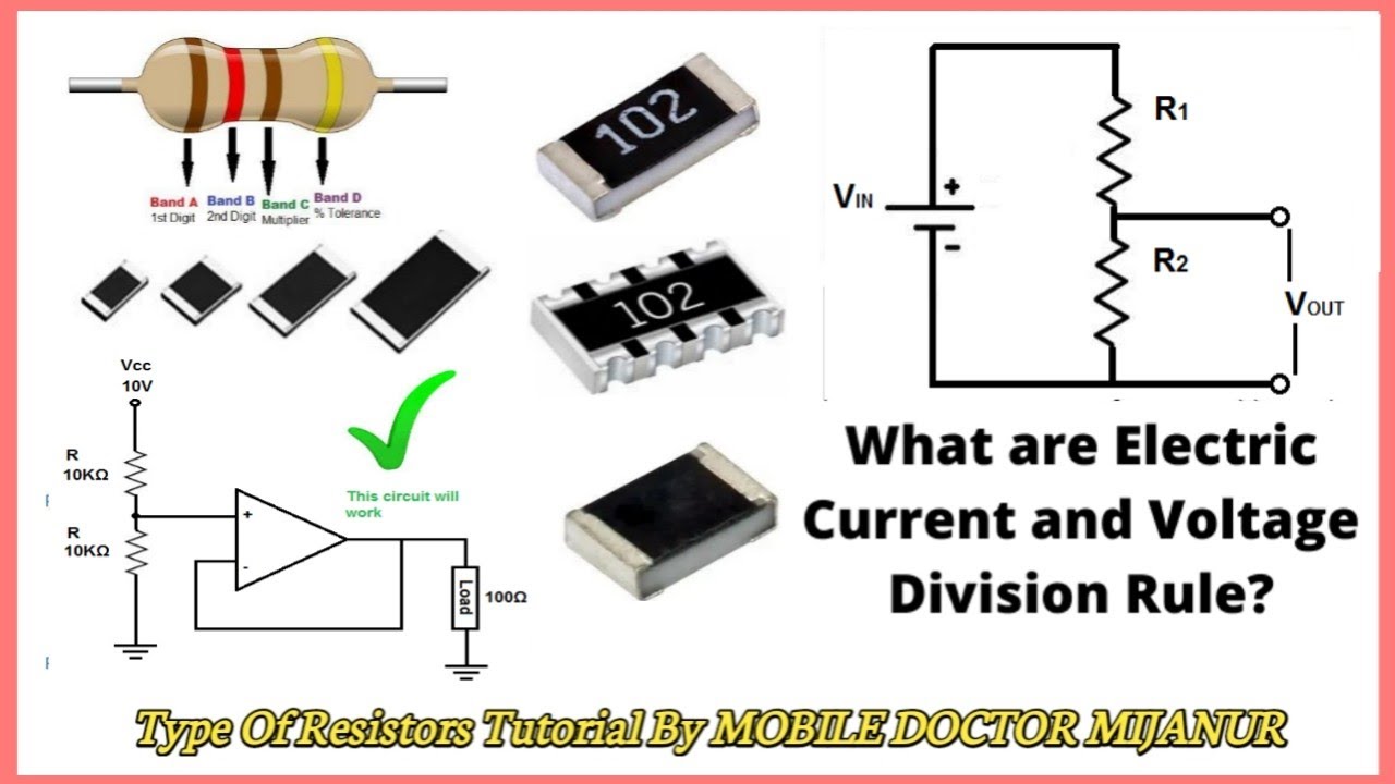 Resistor क्या होता है | Divider क्यु बनाना चाहिए |How Work Voltage Divider @MobileDoctorMIJANUR