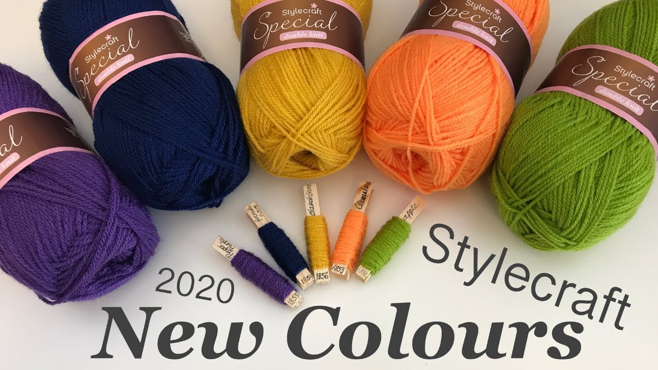 YARN UNBOXING | New Stylecraft Special DK yarn colours 2020 | Ophelia Talks Crochet