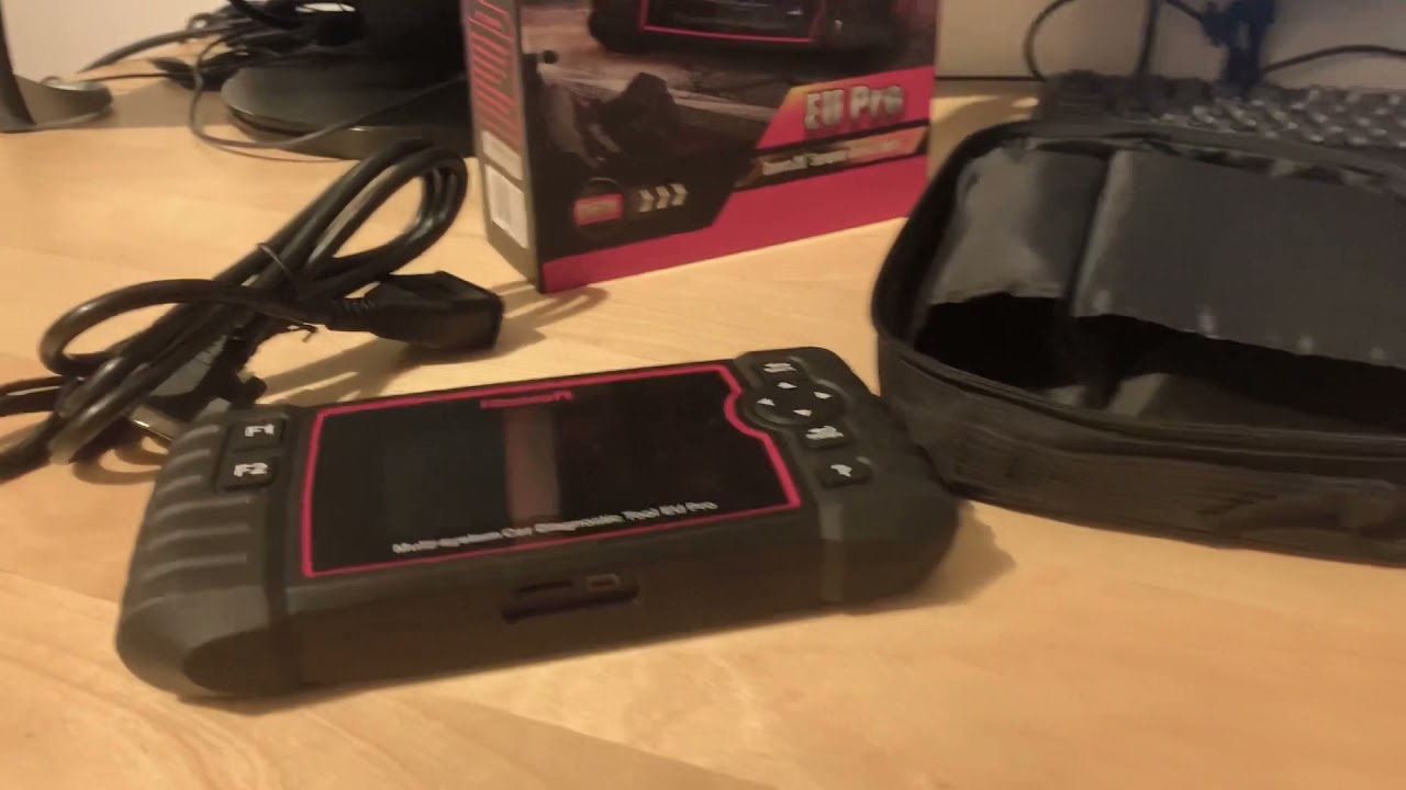 iCarsoft EU Pro / CR Pro Unboxing and fix blinking airbag warning light