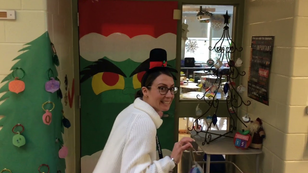 CW West Teacher’s Holiday Door Dash