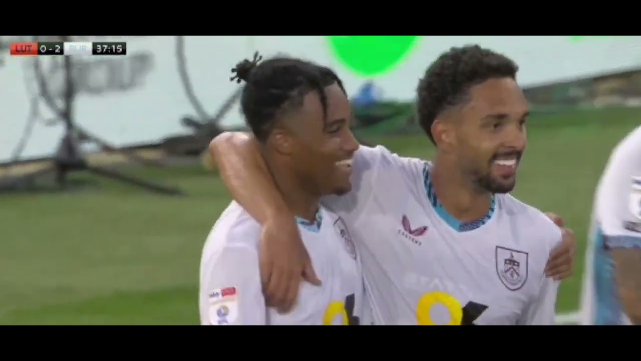 Luton vs Burnley goals championship