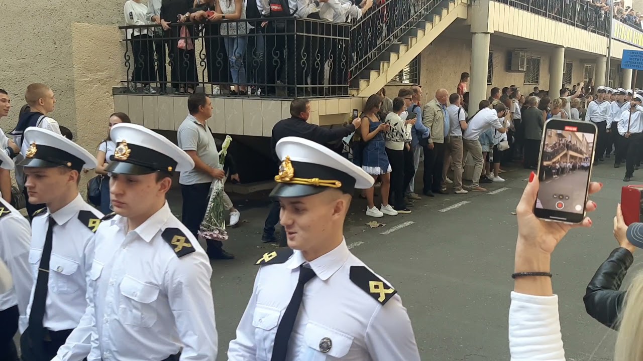 Odesa National Maritime Academy. Марш курсантов 2021г.