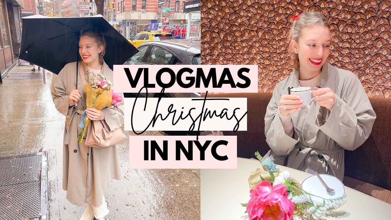 VLOGMAS DAY 11: CHRISTMAS IN NEW YORK! SoHo Shopping day, Pop-Ups, full La Mer Skincare Routine