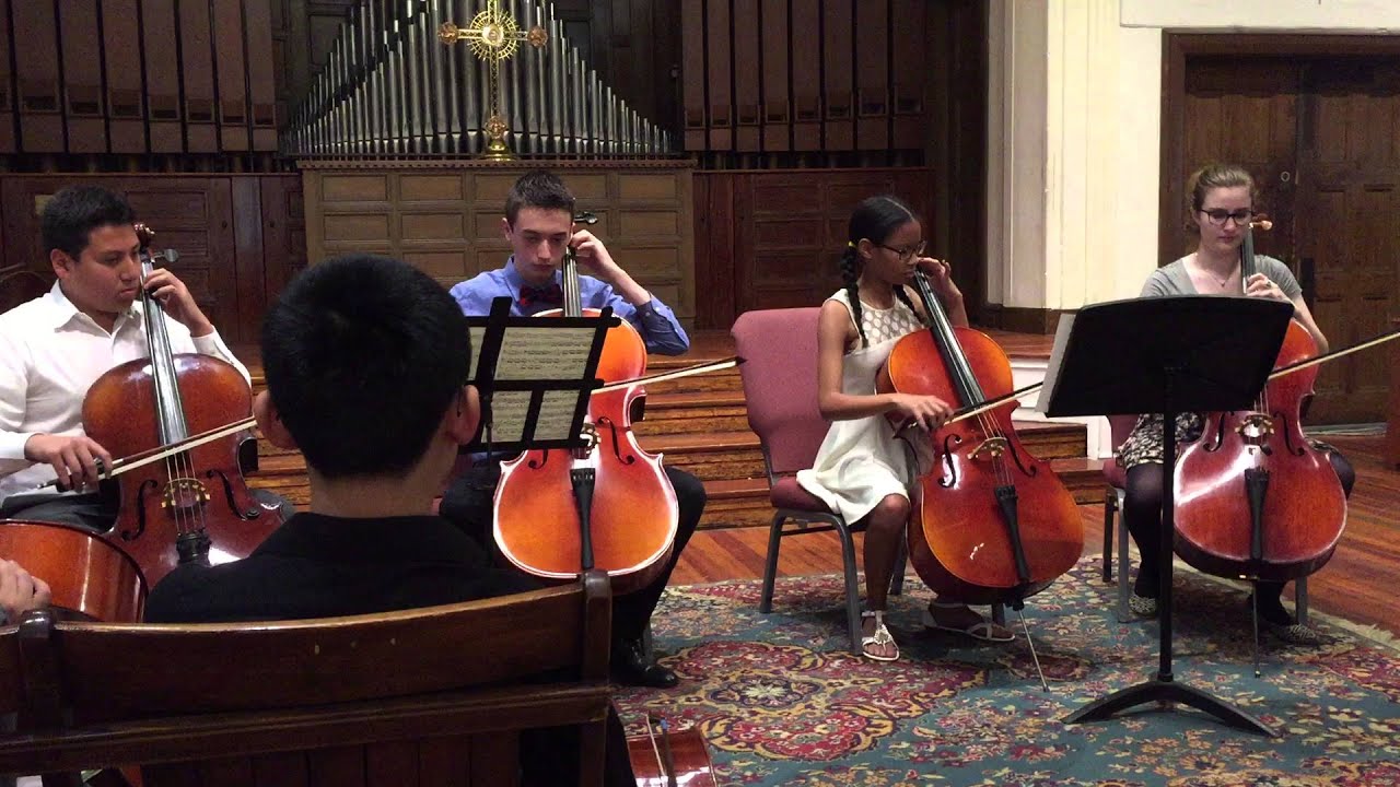 Cello Quartet-Aiden, Peri, Fanny, Harper
