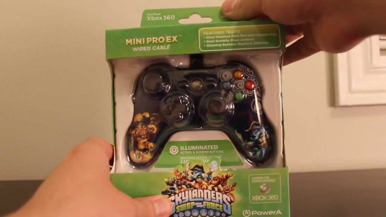 SKYLANDERS SWAP FORCE - XBOX 360 Controller - Power A Unboxing