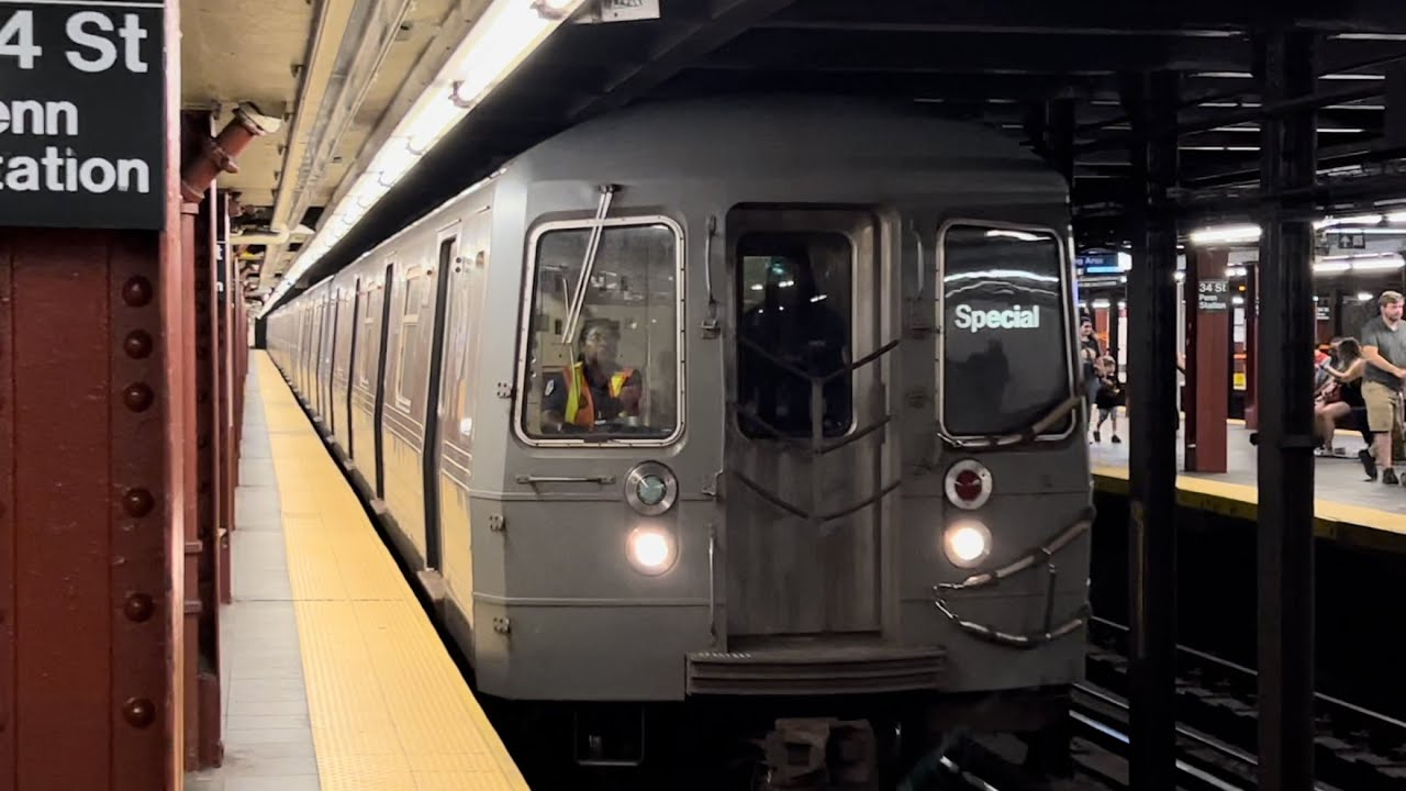 IND 8th Avenue: (A) (C) Exp & (D) (E) (F) and Special Local trains @ 34th Street - Penn Station