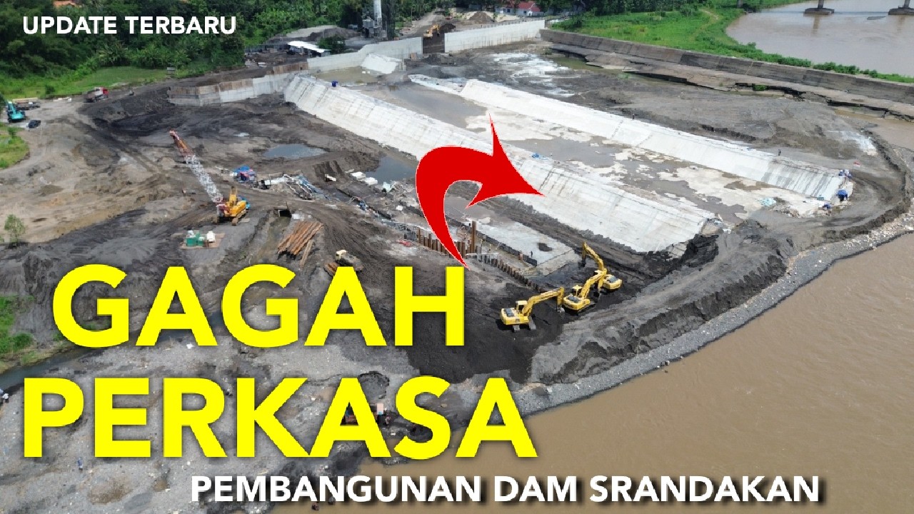 TERBARU || Dam Srandakan Gagah Perkasa || Dam Srandakan