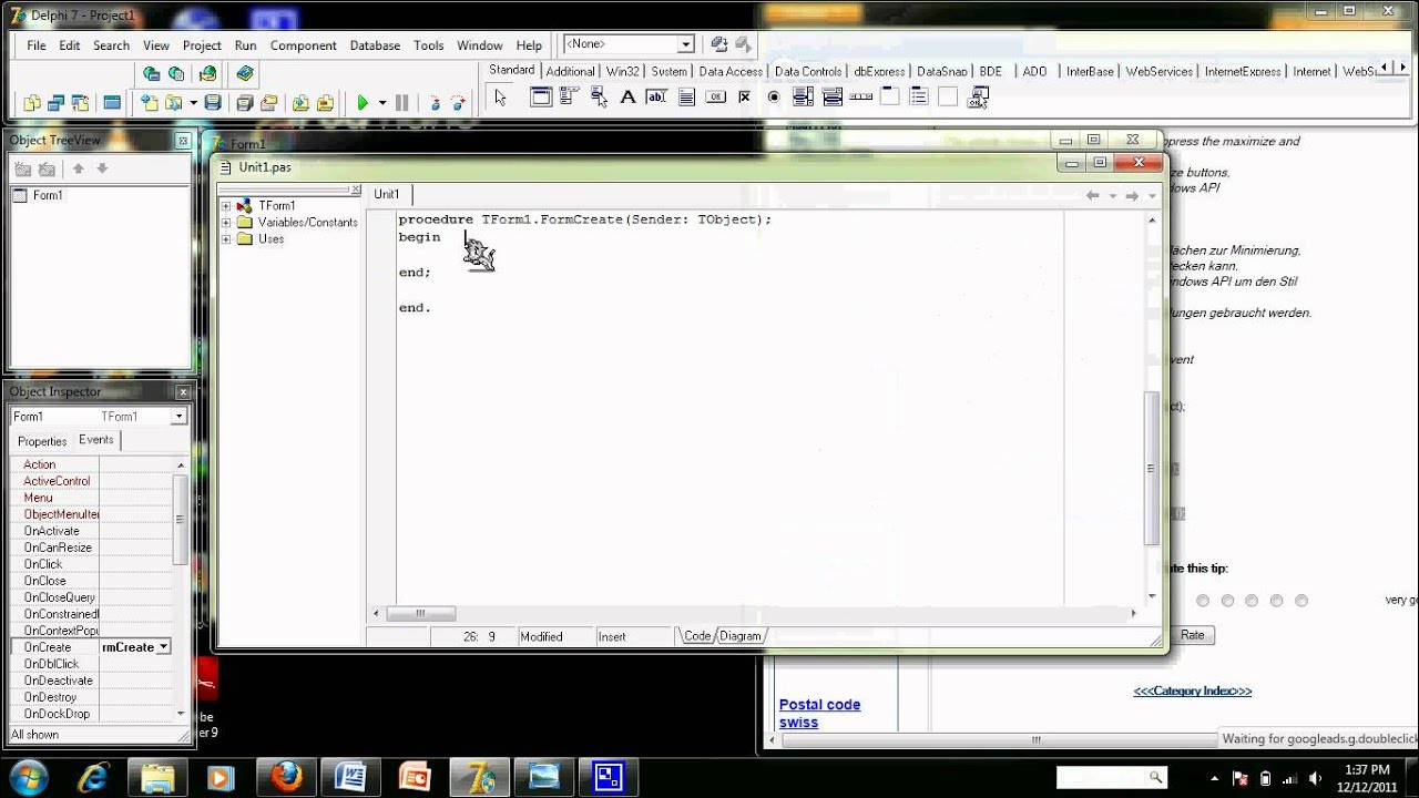 delphi01 hide minimize or maximize buttons of a form