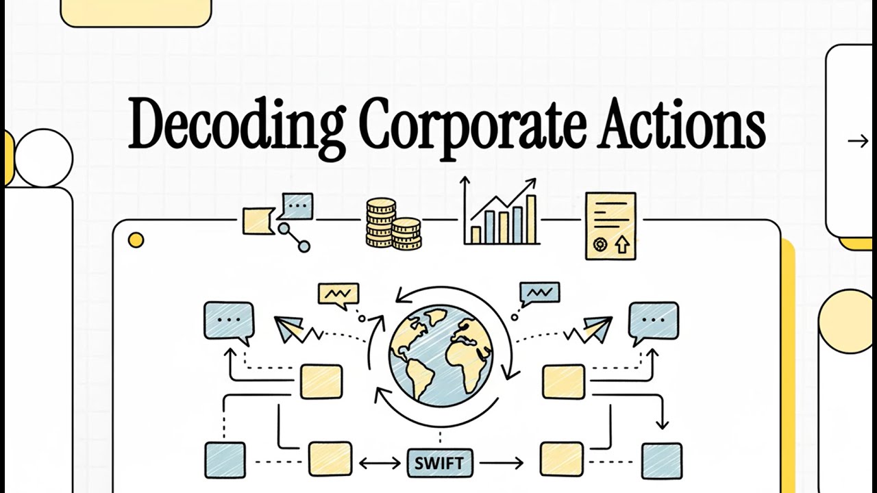 Banking for IT - Corporate Actions - SWIFT and ISO 20022 message flow