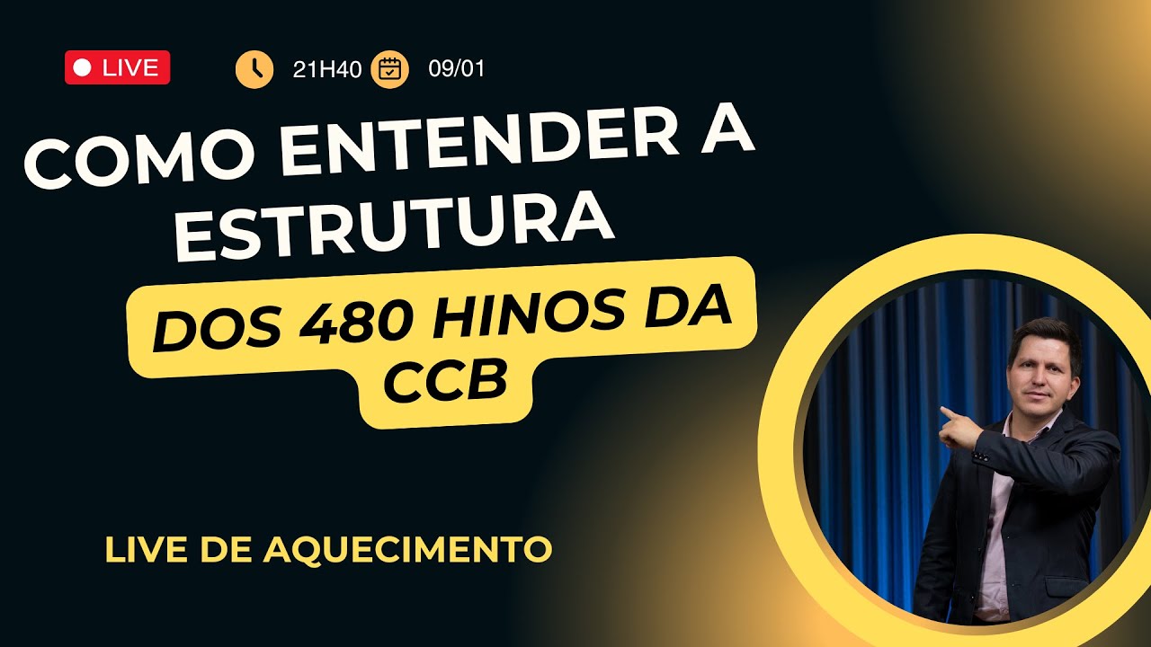 Como entender a estrutura dos 480 Hinos da CCB